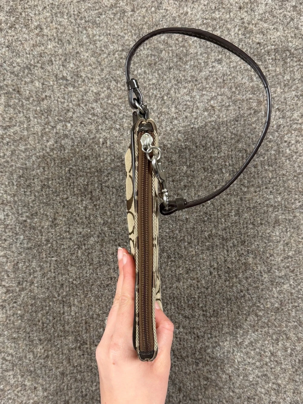 Coach this wristlet